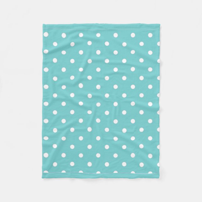 Couverture de la flotte de la Polka Sky Turquoise (Devant)