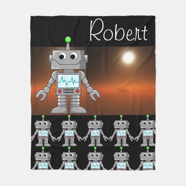 Couverture de la flotte de l'armée des robots (Devant)