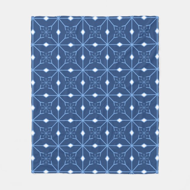 Couverture de la flotte de neige et de glace bleu  (Devant)