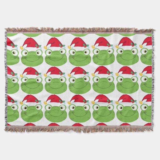Couverture de lancement de grenouille de Noël (Devant)