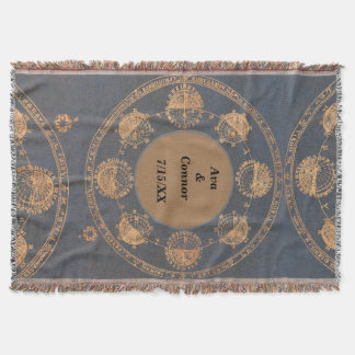 Couverture de lancement de monogramme personnalisé