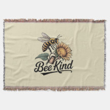 Couverture de lancer de type abeille