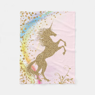Couverture de licorne de filles
