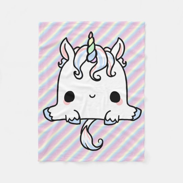 Couverture de licorne de Kawaii (Devant)
