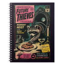 Couverture de livre vintage fausse d'un raton lave