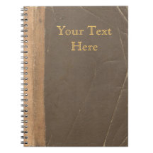 Couverture de livre vintage, rétro limite de cuir