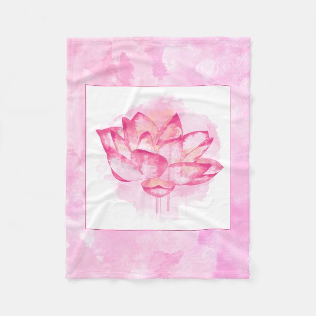Couverture de Lotus d'aquarelle petite (Devant)
