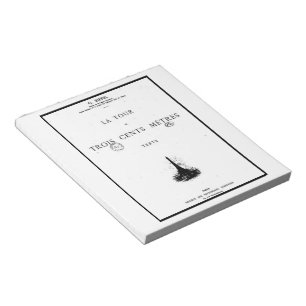 Couverture de l'ouvrage La tour – Gustave Eiffel Notepad