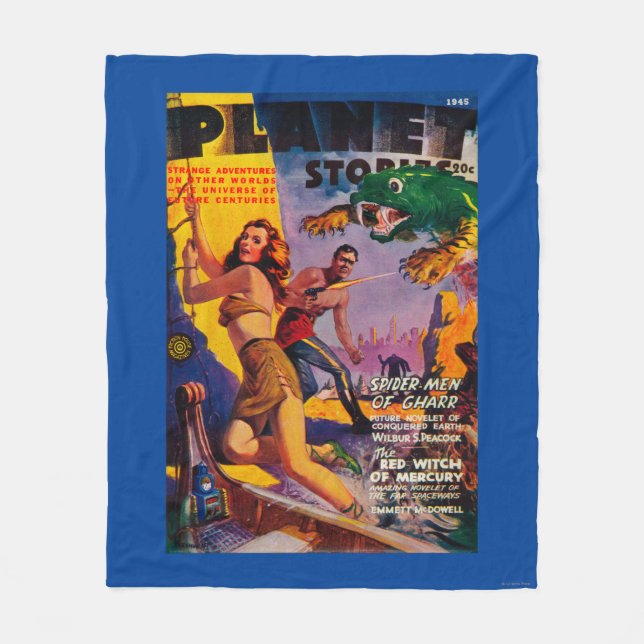 Couverture de magazine d'histoires de planète 5 (Devant)