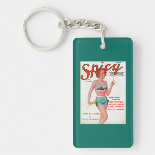 Couverture de magazine épicée