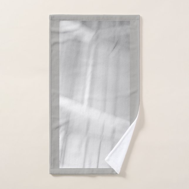 Couverture de neige gris (Serviette à main)