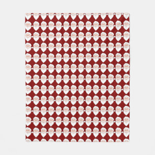 Couverture de Noël Père Noël Fleece Blanket