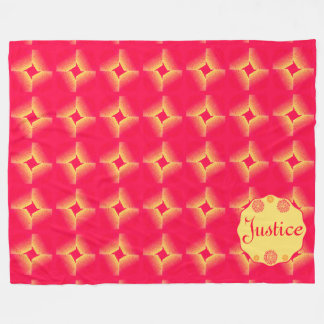 Couverture de nom de personnaliser de fleurs de