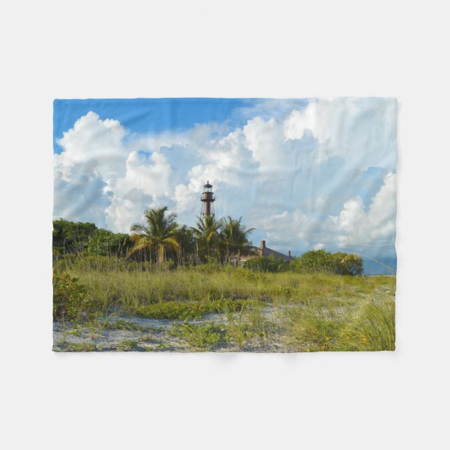 Couverture de plage de phare de Sanibel (Devant (Horizontal))