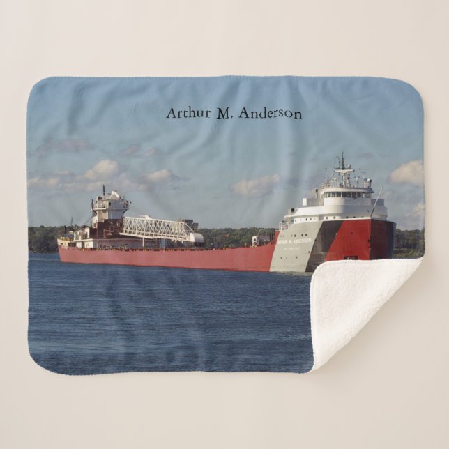 Couverture de sherpa d'Arthur M. Anderson (Devant (Horizontal))