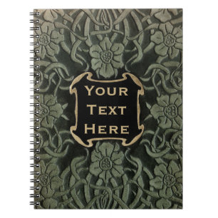 Couverture de vieux livre décorative : Rétro