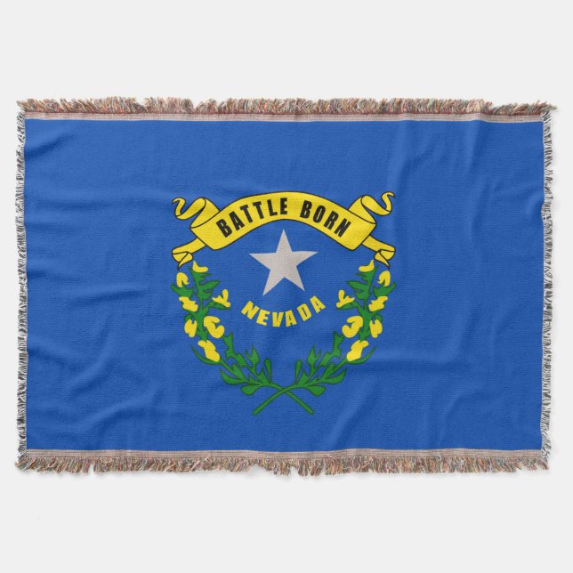 Couverture Décor du drapeau d'état du Nevada (Devant)
