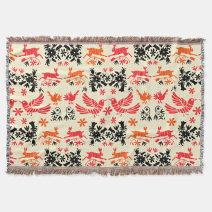 Couverture Décoration intérieure Otomi mexicaine