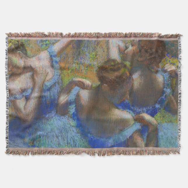 Couverture Degas Blue Dancers Pastel Fine Art Masterpiece (Devant)