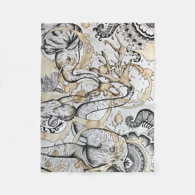 Couverture d'éléphant (Devant)