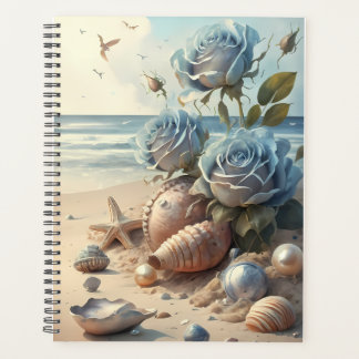 Couverture Denim Rose & Pearl Dotée Planner