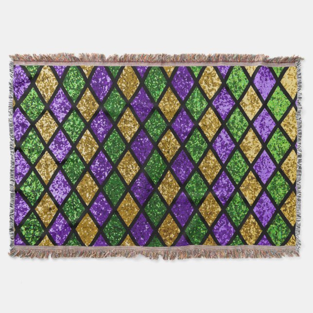 Couverture Diamants de paillettes scintillants, arrière - pla (Devant)