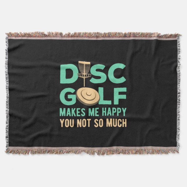 Couverture Disk Golf Me Rend Heureux (Devant)