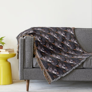 Couverture Doberman Throw Doberman Pinscher