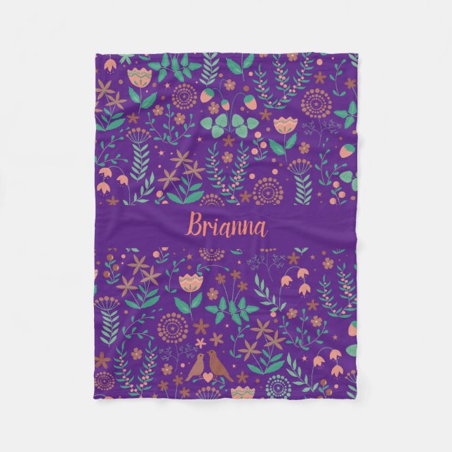 Couverture D'Oiseau Chirpy Pour Bébés, Enfants Et  (Devant)