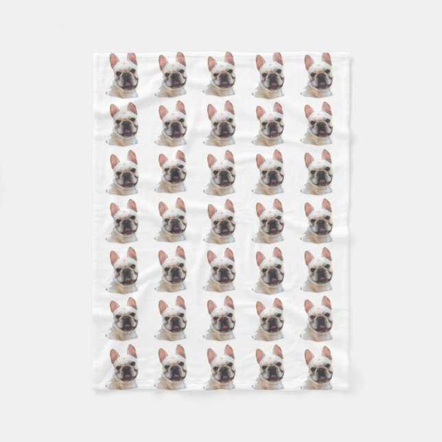 Couverture d'ouatine de bouledogue français (Devant)