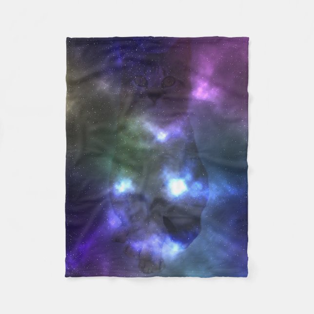 Couverture d'ouatine de chat de nébuleuse de (Devant)