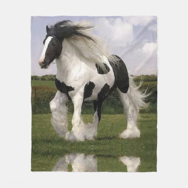 Couverture d'ouatine de cheval (Devant)