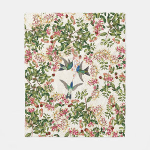 Couverture d'ouatine de fleur de chèvrefeuille