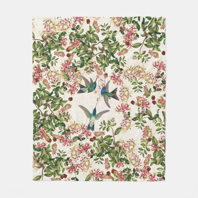 Couverture d'ouatine de fleur de chèvrefeuille (Devant)