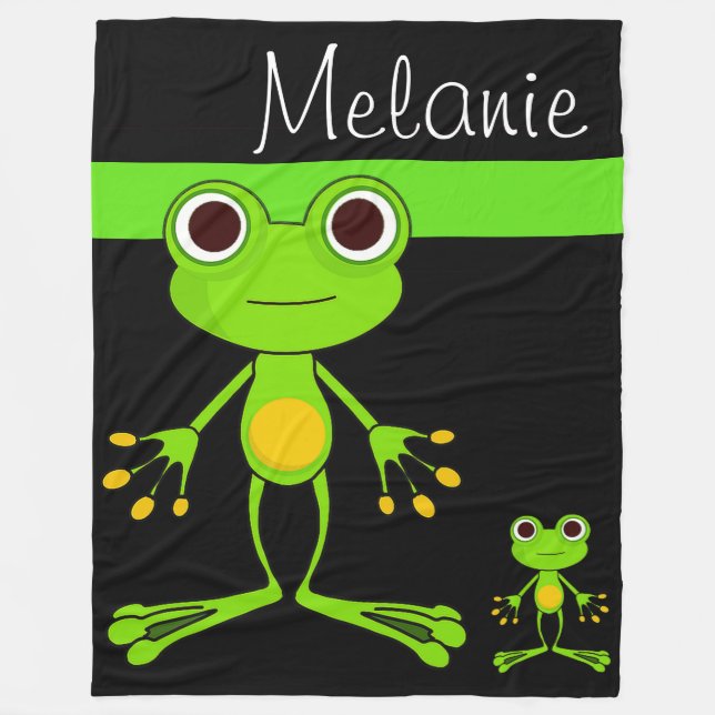 Couverture d'ouatine de grenouille verte (Devant)