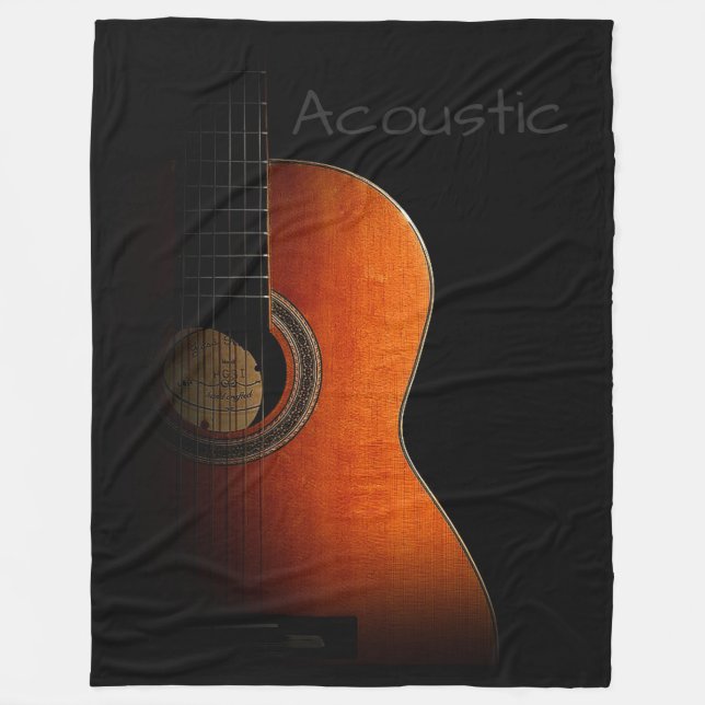 Couverture d'ouatine de guitare acoustique (Devant)