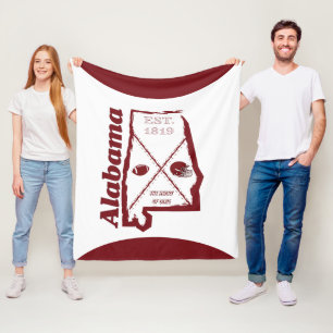 Couverture d'ouatine de l'Alabama