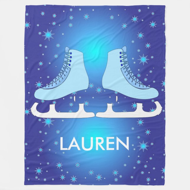 Couverture d'ouatine de patins de glace (Devant)