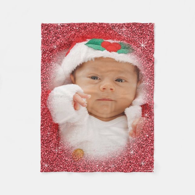 Couverture d'ouatine de photo de Noël (Devant)
