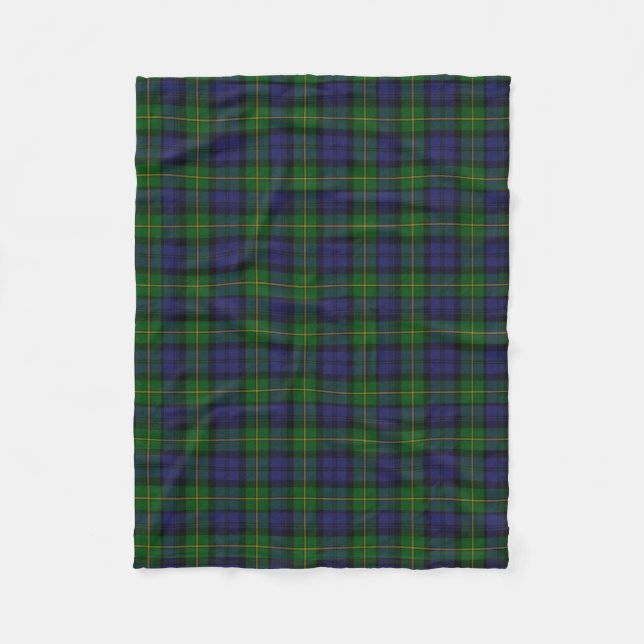 Couverture d'ouatine de plaid de Gordon de clan (Devant)