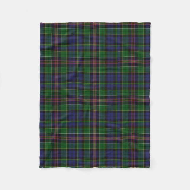 Couverture d'ouatine de plaid de tartan de clan (Devant)