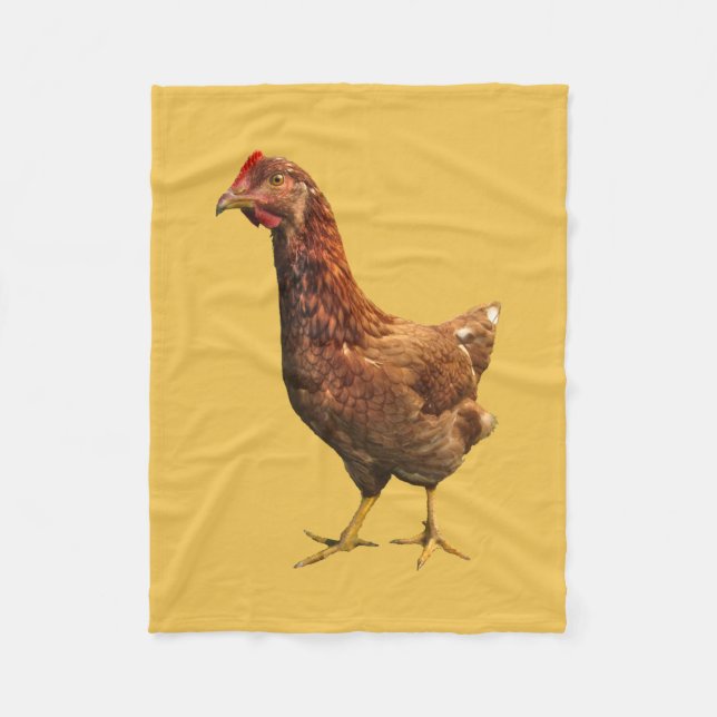 Couverture d'ouatine de poulet de poule de rouge (Devant)