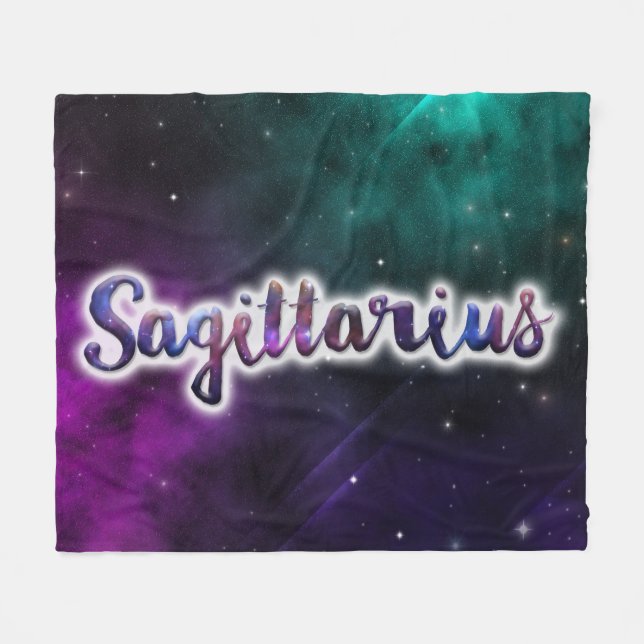 Couverture d'ouatine de Sagittaire - milieu (Devant (Horizontal))
