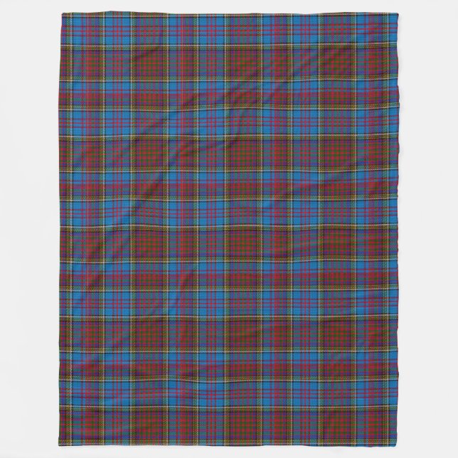 Couverture d'ouatine de tartan d'Anderson (Devant)