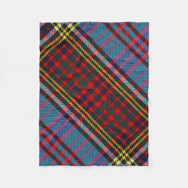 Couverture d'ouatine de tartan de clan d'Anderson (Devant)