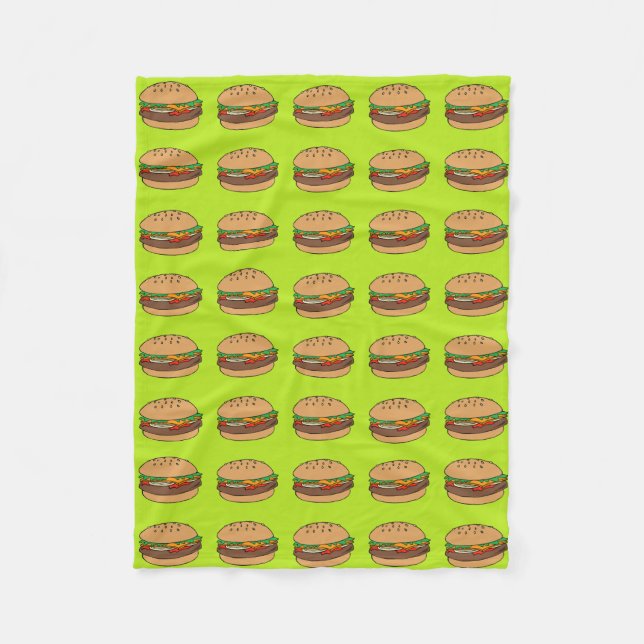 couverture d'ouatine d'hamburger (Devant)
