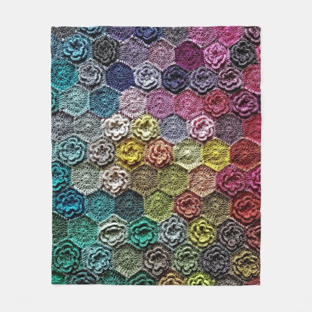 Couverture d'ouatine du crochet no2 (Devant)