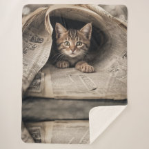 Couverture Douce et Douillette en Sherpa