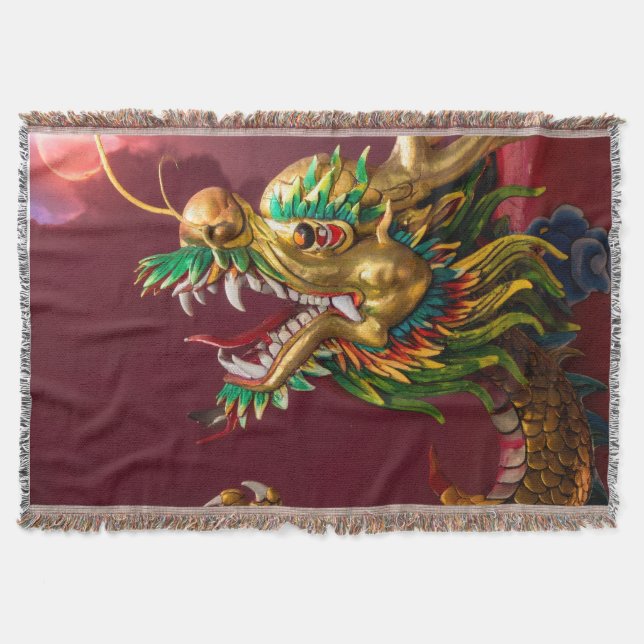 Couverture dragon chinois (Devant)