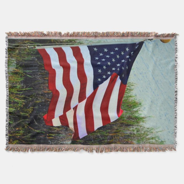 Couverture Drapeau américain (Devant)
